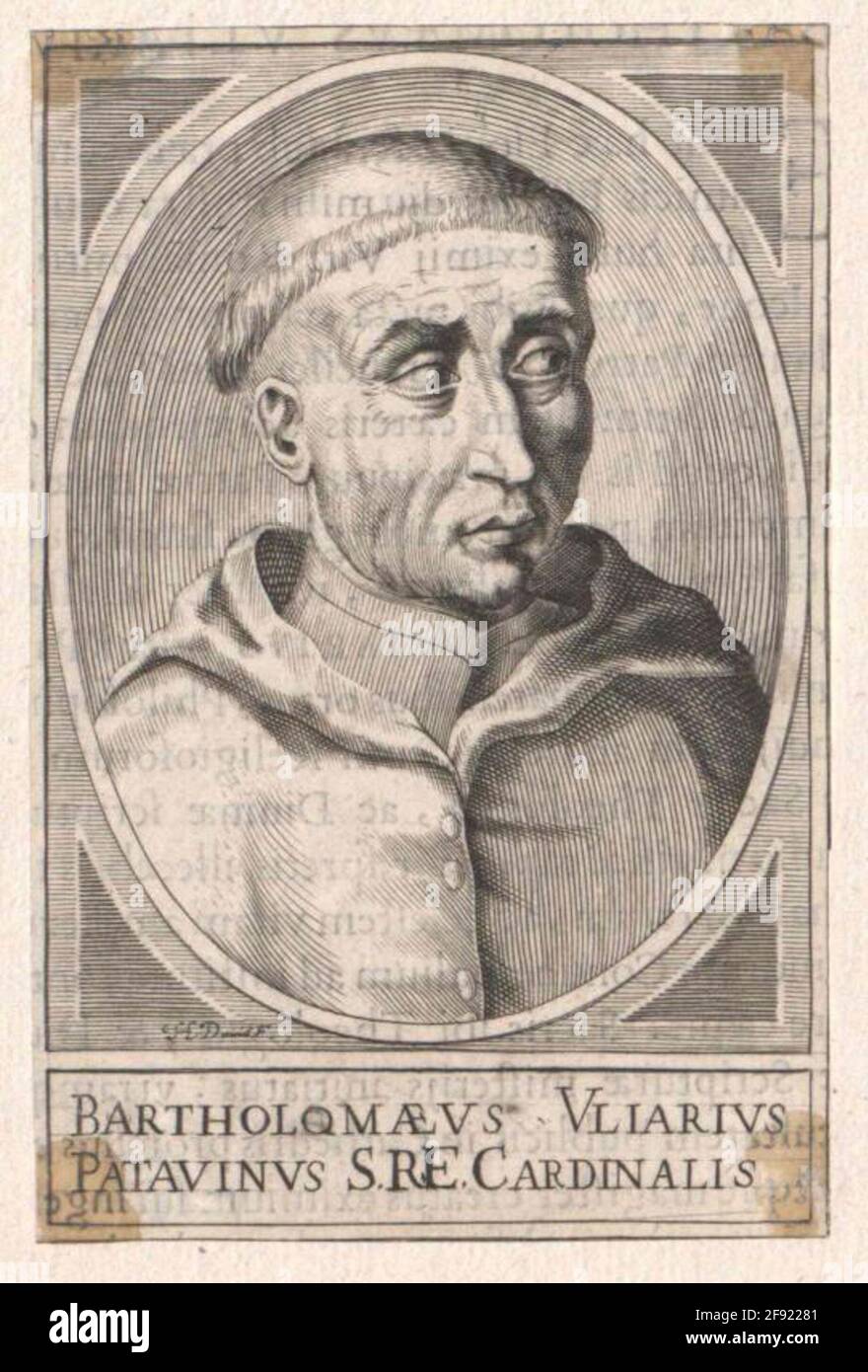 Olearic, Bartolomeo. Stockfoto