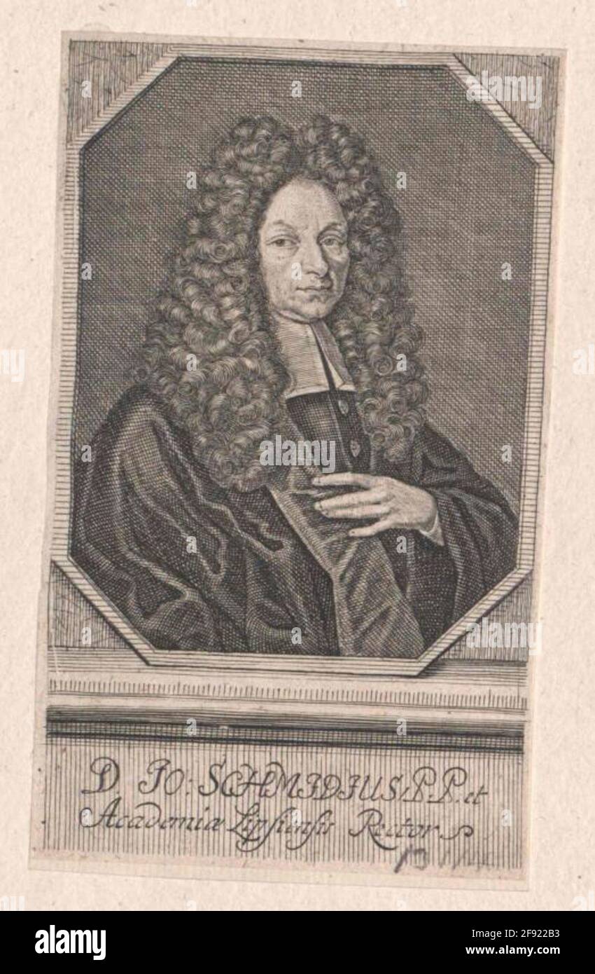 Schmid, Johann. Stockfoto