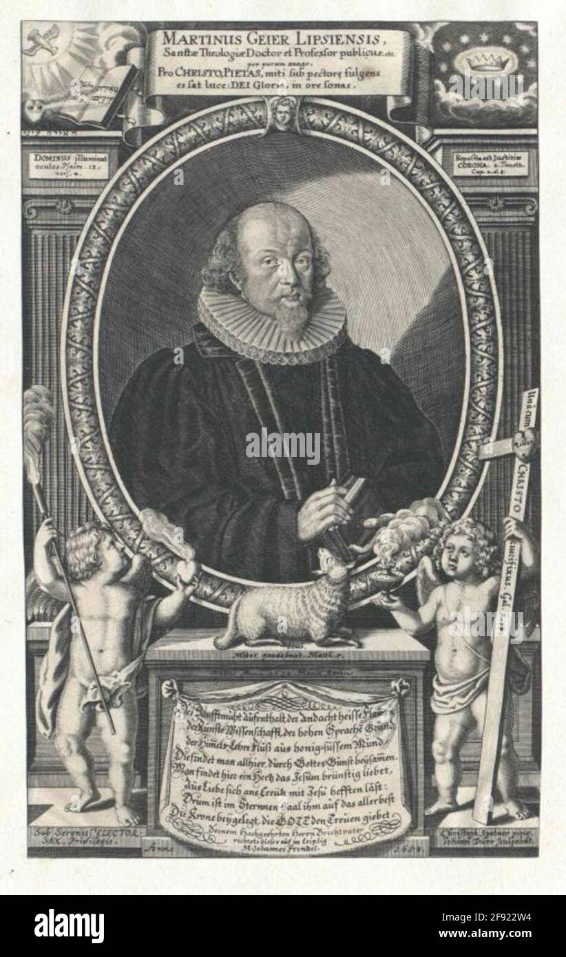 Geier, Martin Maler: Spetner, Christophstecher: Dürr, Johann (1600) Stockfoto