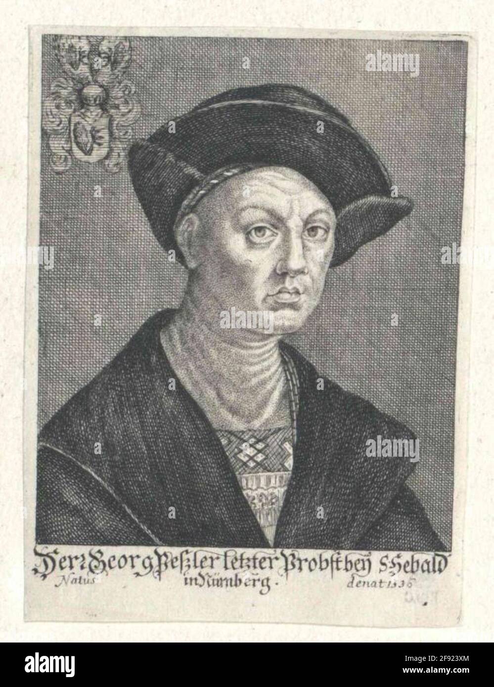 Pessler, Georg. Stockfoto