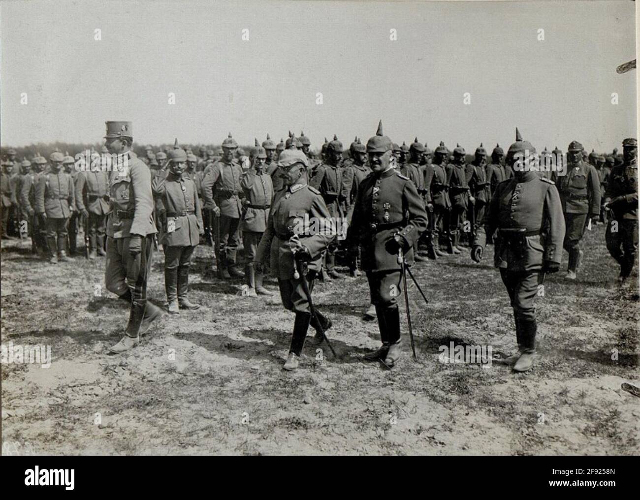 Am 10. Bayr.inf.div. Bald Kalusz. 19.8.16. . Stockfoto