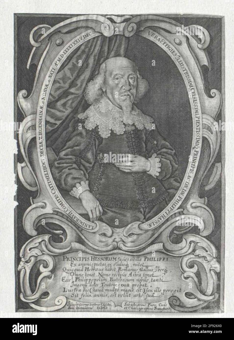 Philipp, Landgraf von Hessen-Darmstadt. Stockfoto