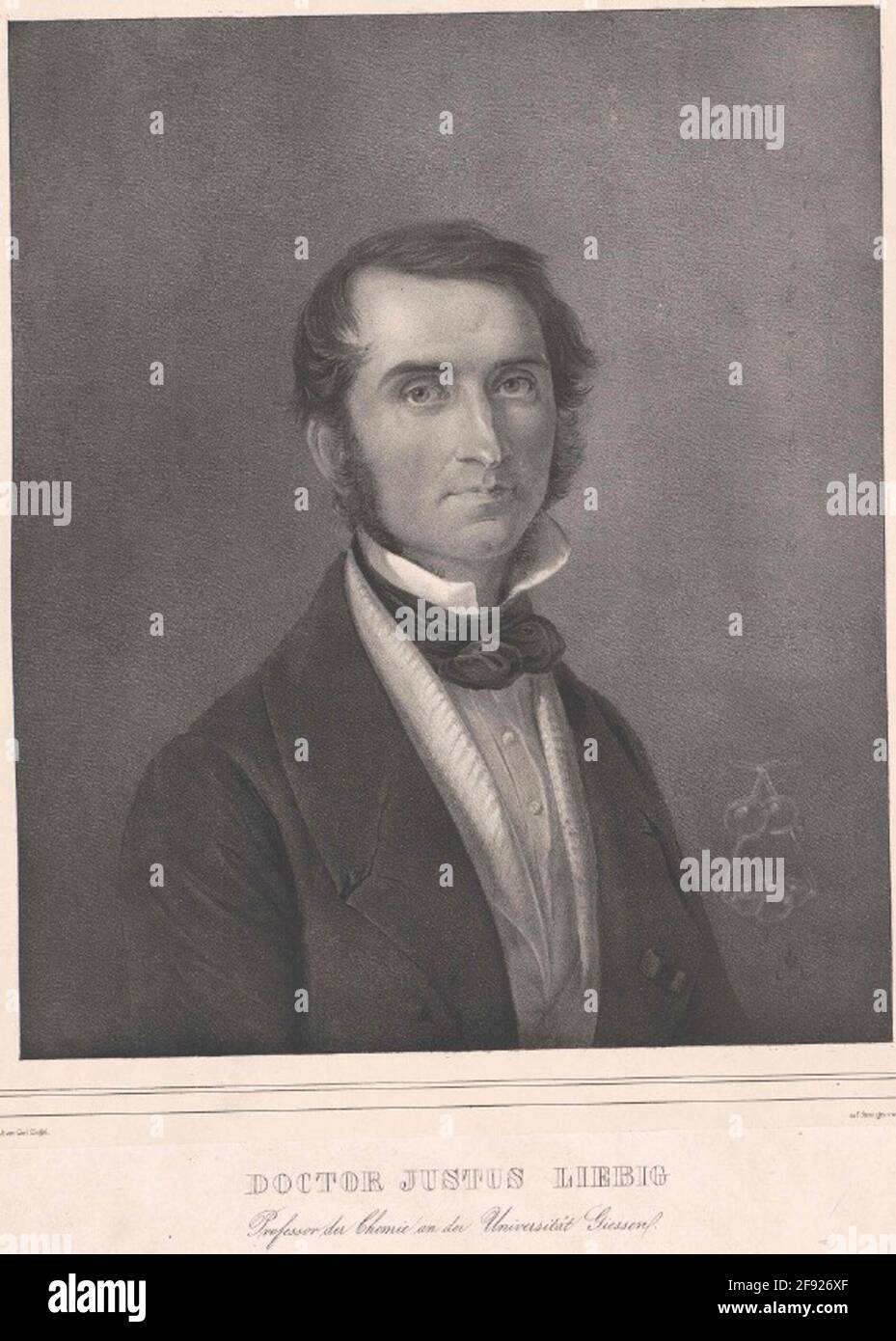Liebig, Justus Freiherr von. Stockfoto