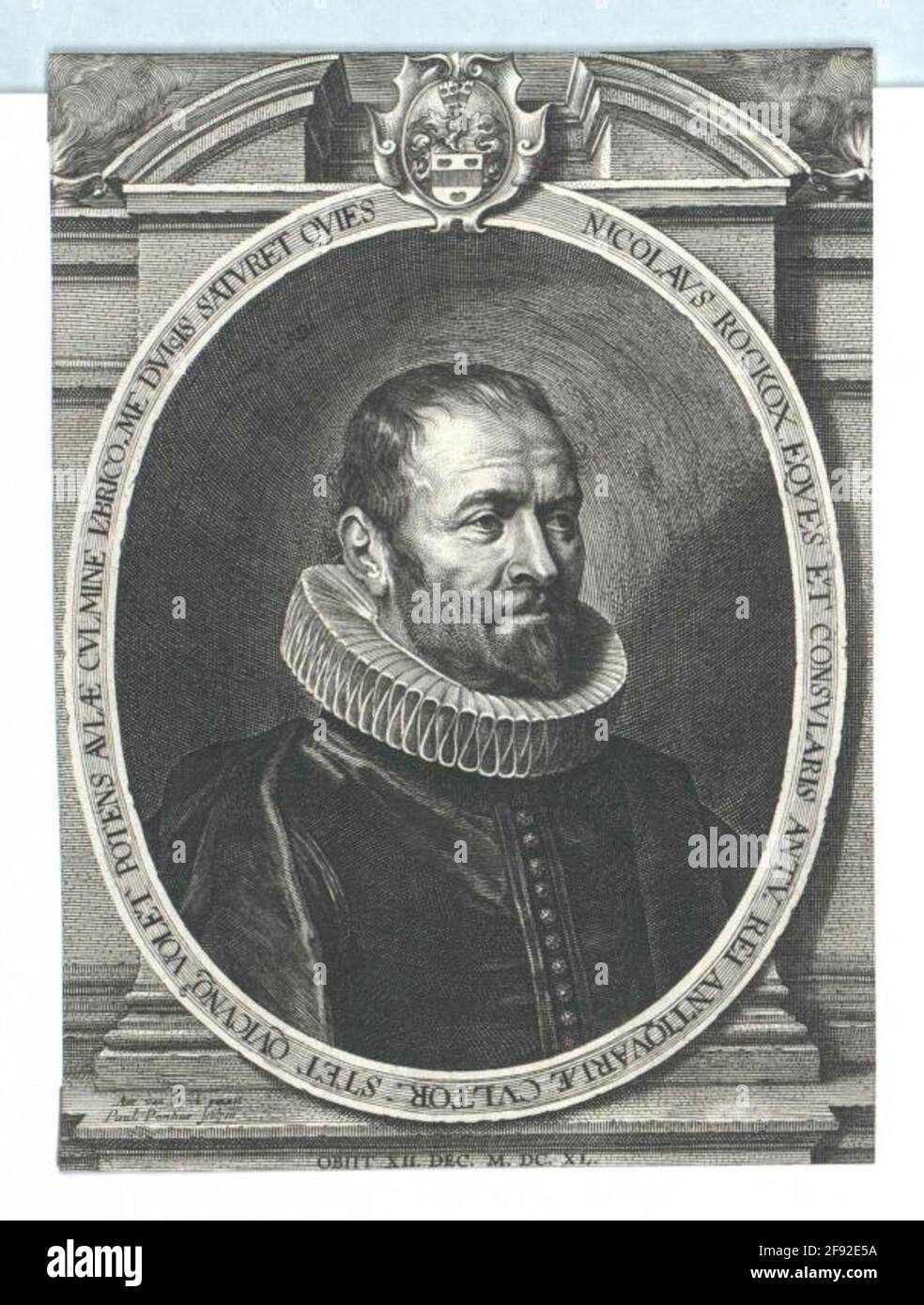 Rockox, Nicolas. Stockfoto