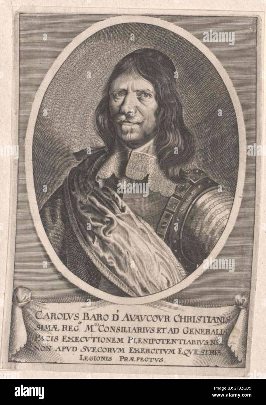 Dubois, Baron d'Avaugour, Charles . Stockfoto