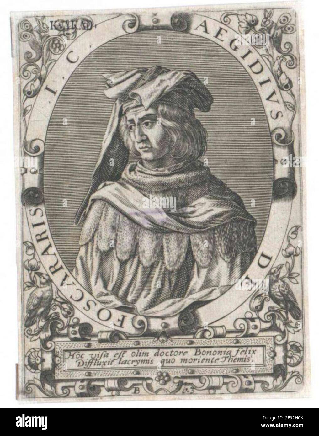 Foscarari, Egidio de Stecher: Bry, Theodor of Stockfoto Foscarari, Egidio de Stecher: Bry, Theodor of Stockfoto