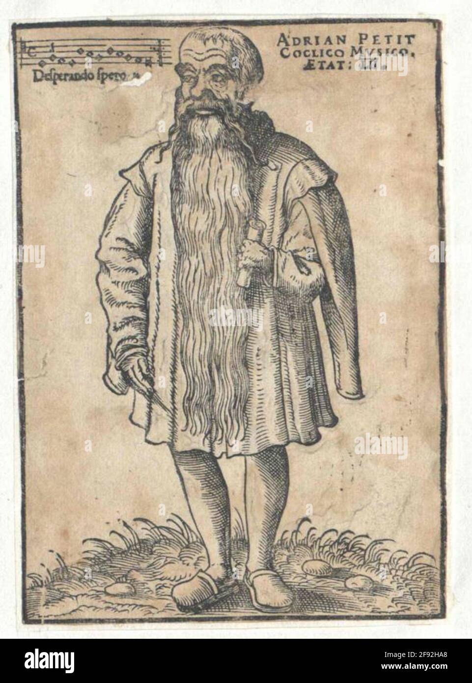 Coclico, adrianus klein. Stockfoto