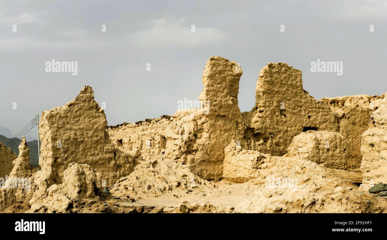 Altes Haus in Yanbu Al Nakhl Historischer Ort, Saudi-Arabien Stockfoto