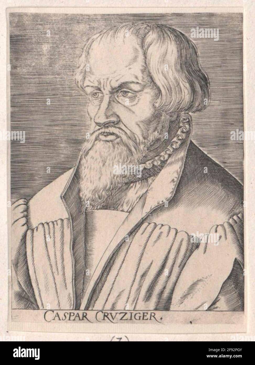 Crudiger, Kaspar. Stockfoto