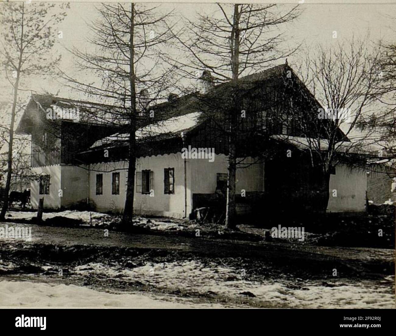 Korpskomando Feldmarschallleutnant Hofmann, Opbort. . Stockfoto