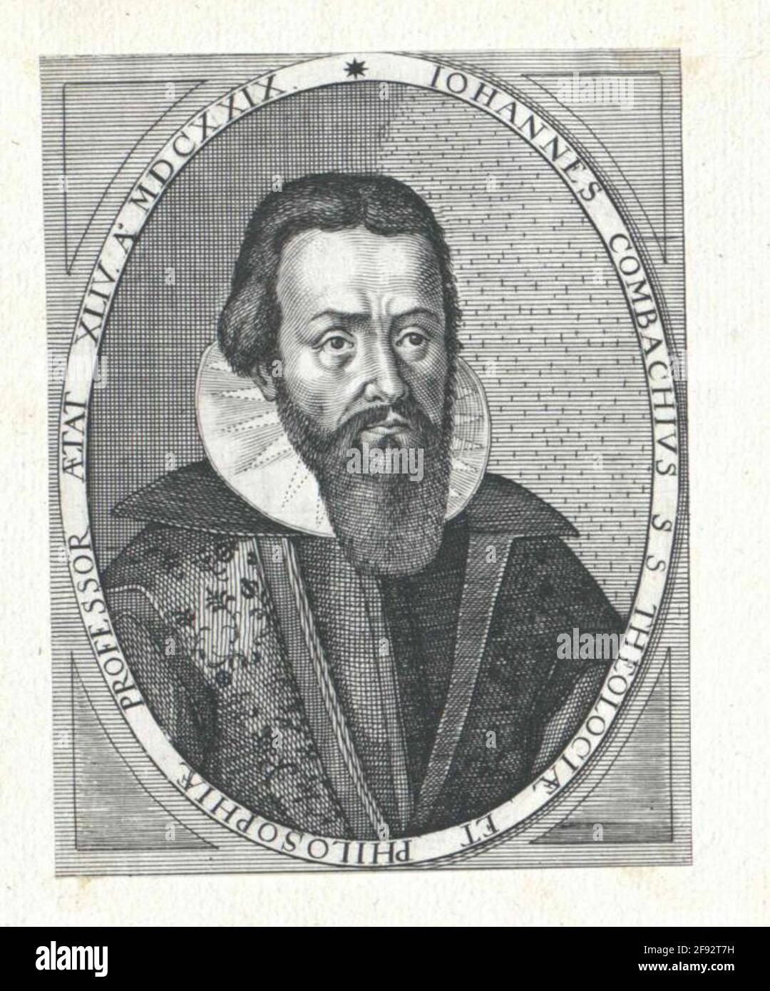 Combach, Johannes. Stockfoto