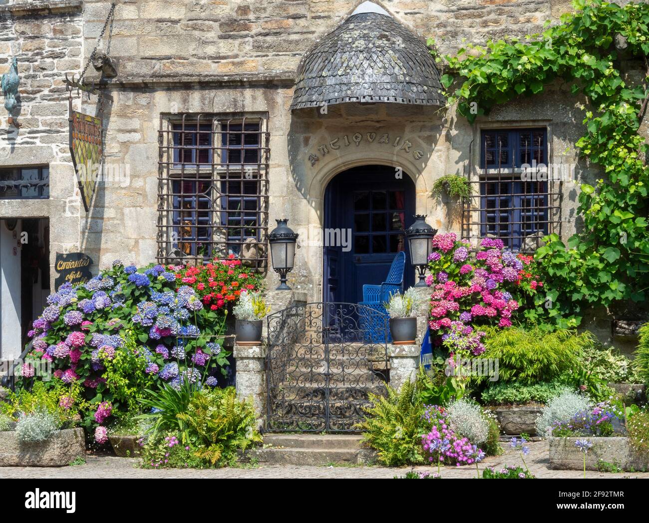 Rochefort en Terre, Morbihan, Bretagne, Frankreich, Europa. Stockfoto