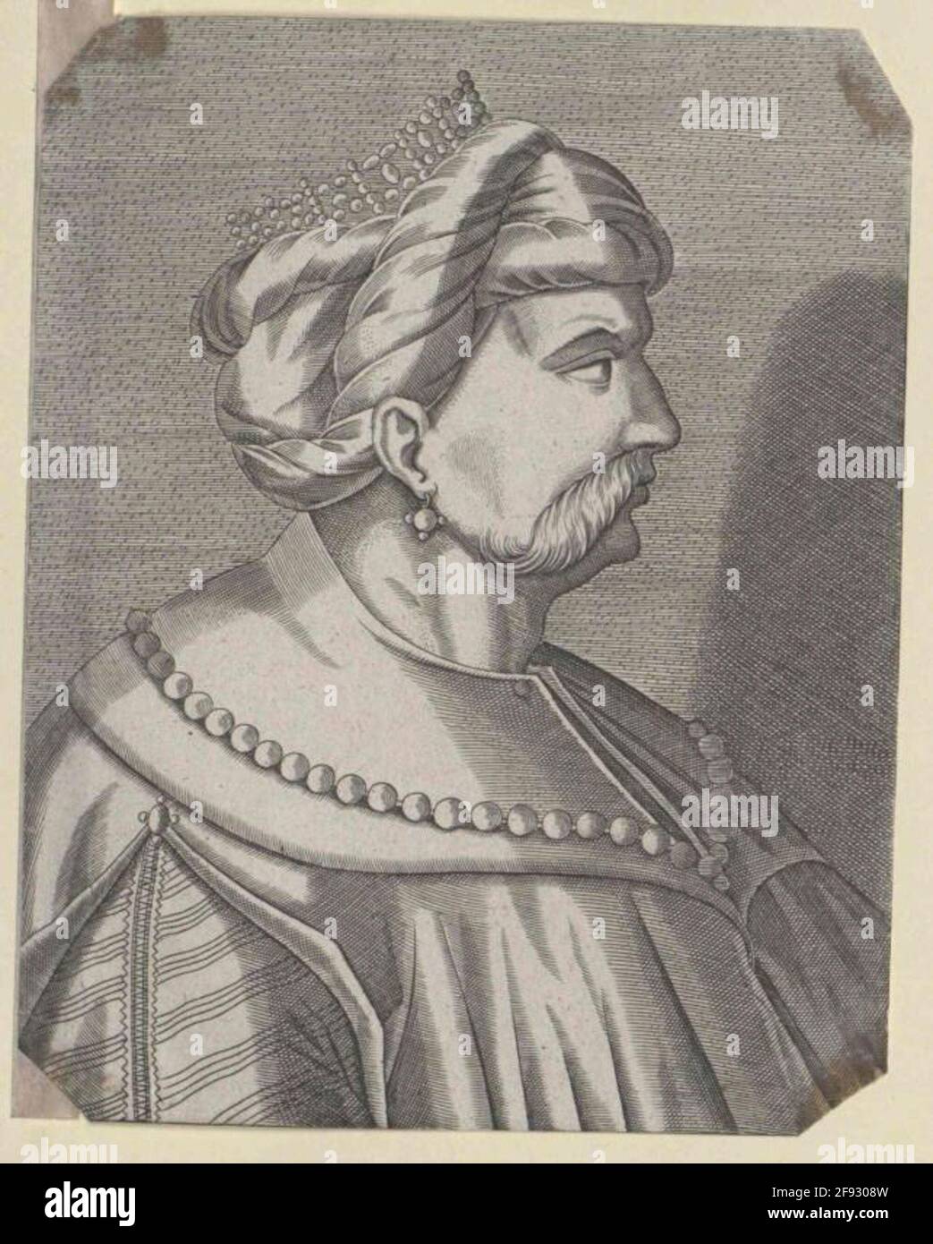 Selim I., der strenge Sultan der Türkei. Stockfoto