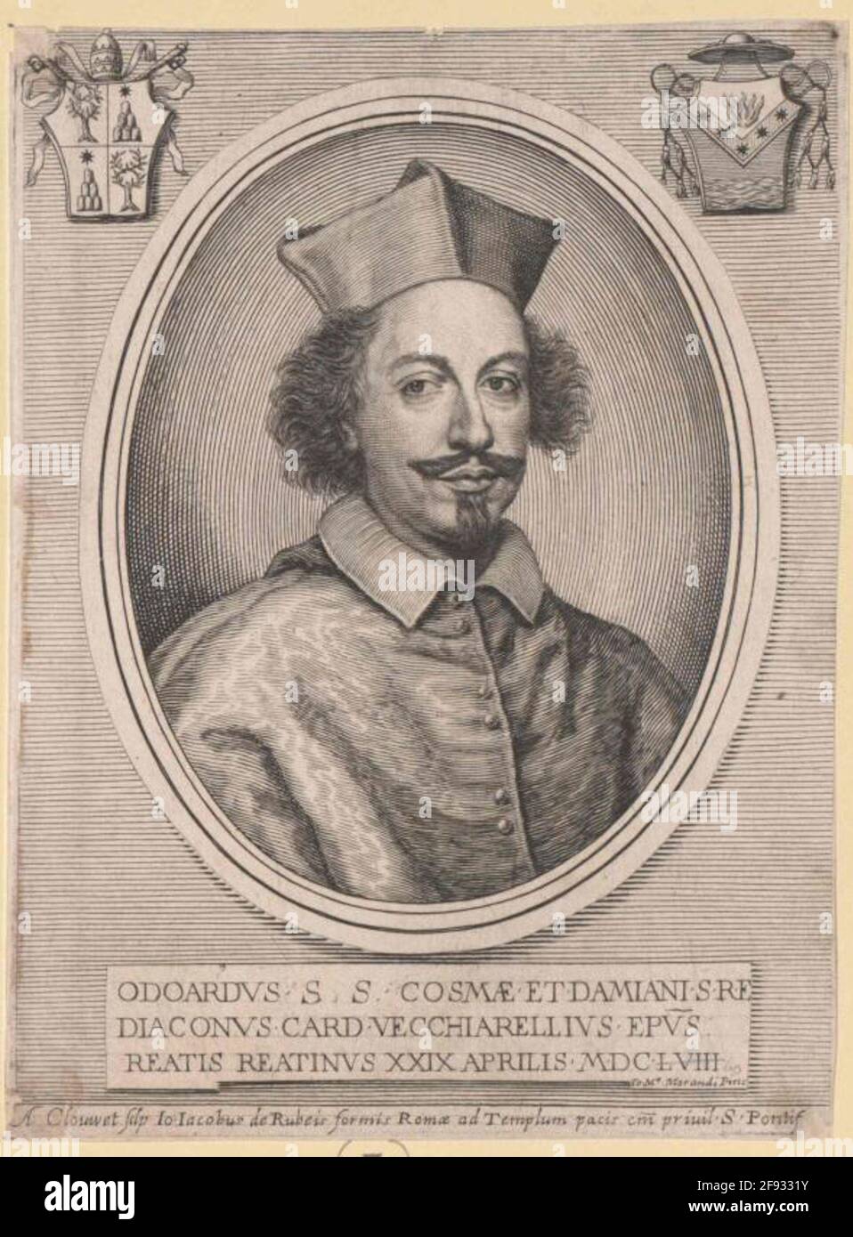 Vecchiarelli, Odoardo. Stockfoto