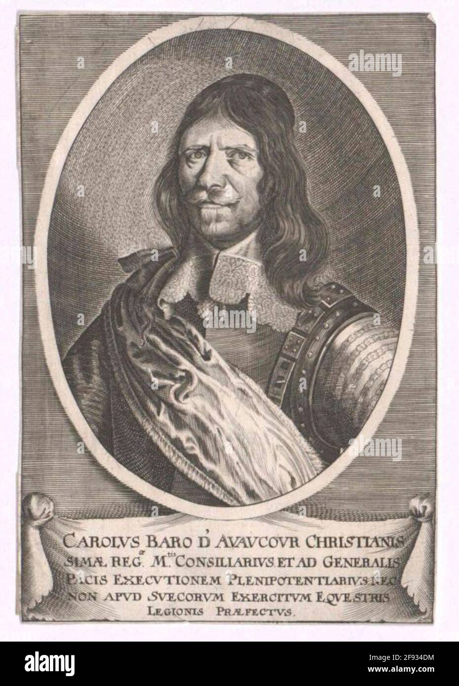 Dubois, Baron d'Avaugour, Charles . Stockfoto