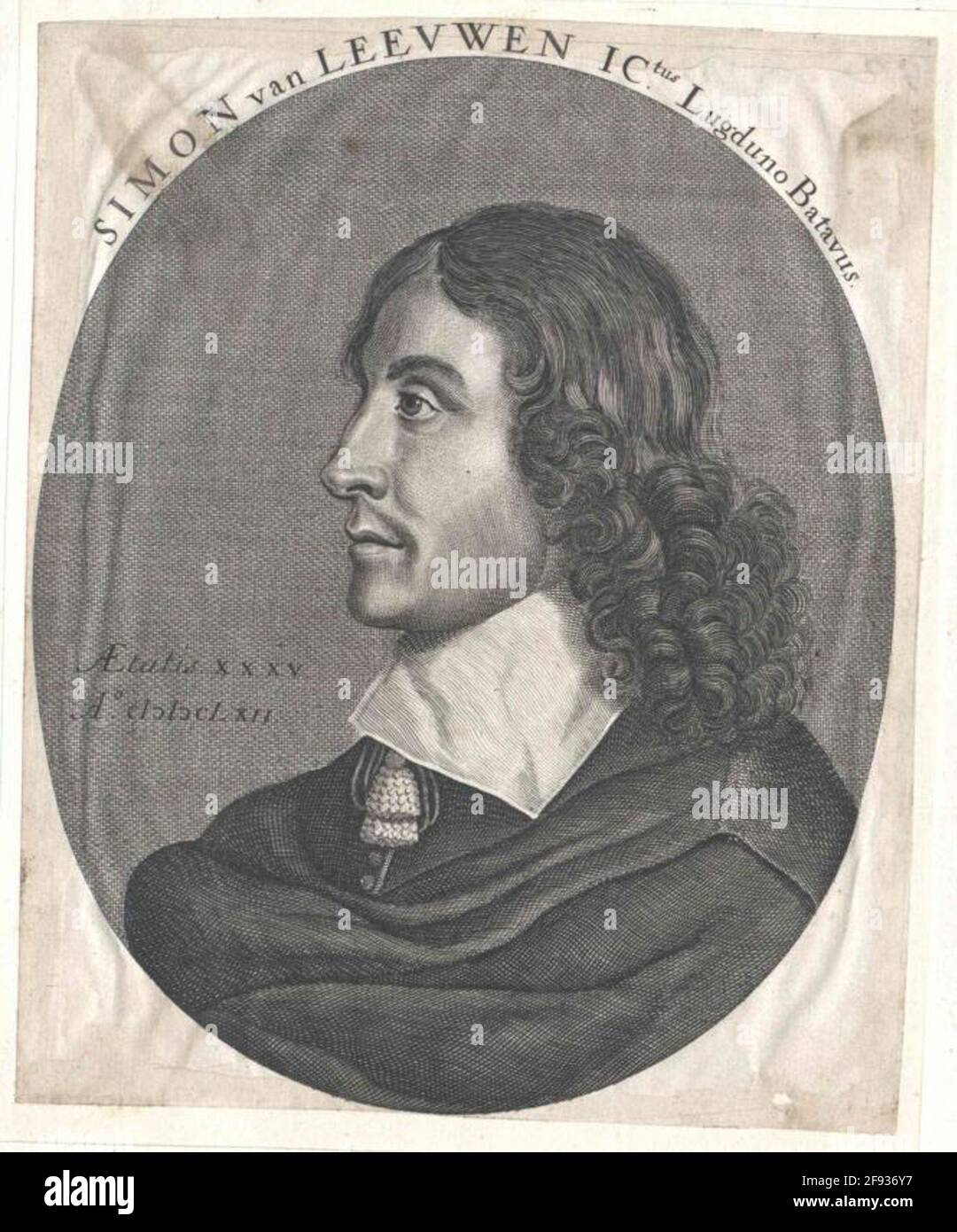 Löwen, Simon Van. Stockfoto