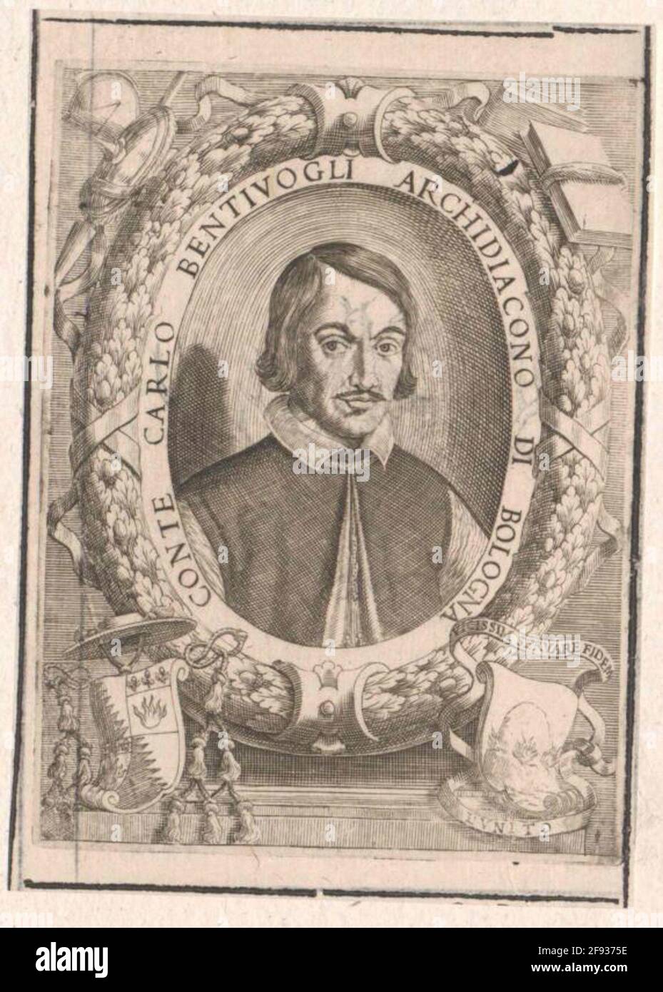 Bentivoglio, Carlo. Stockfoto