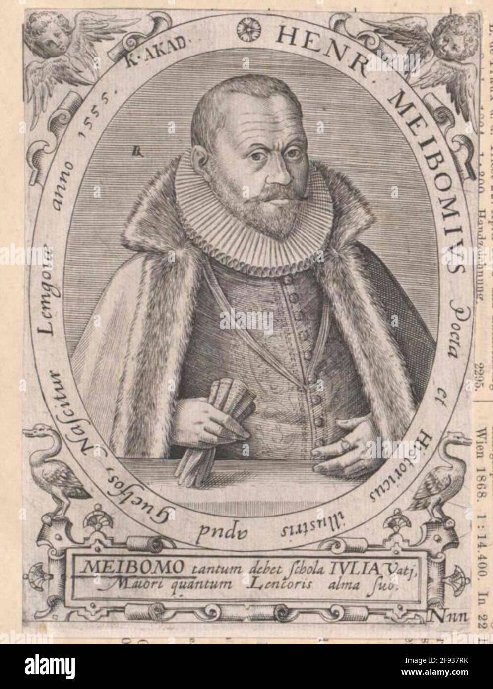 Meibom, Heinrich . Stockfoto