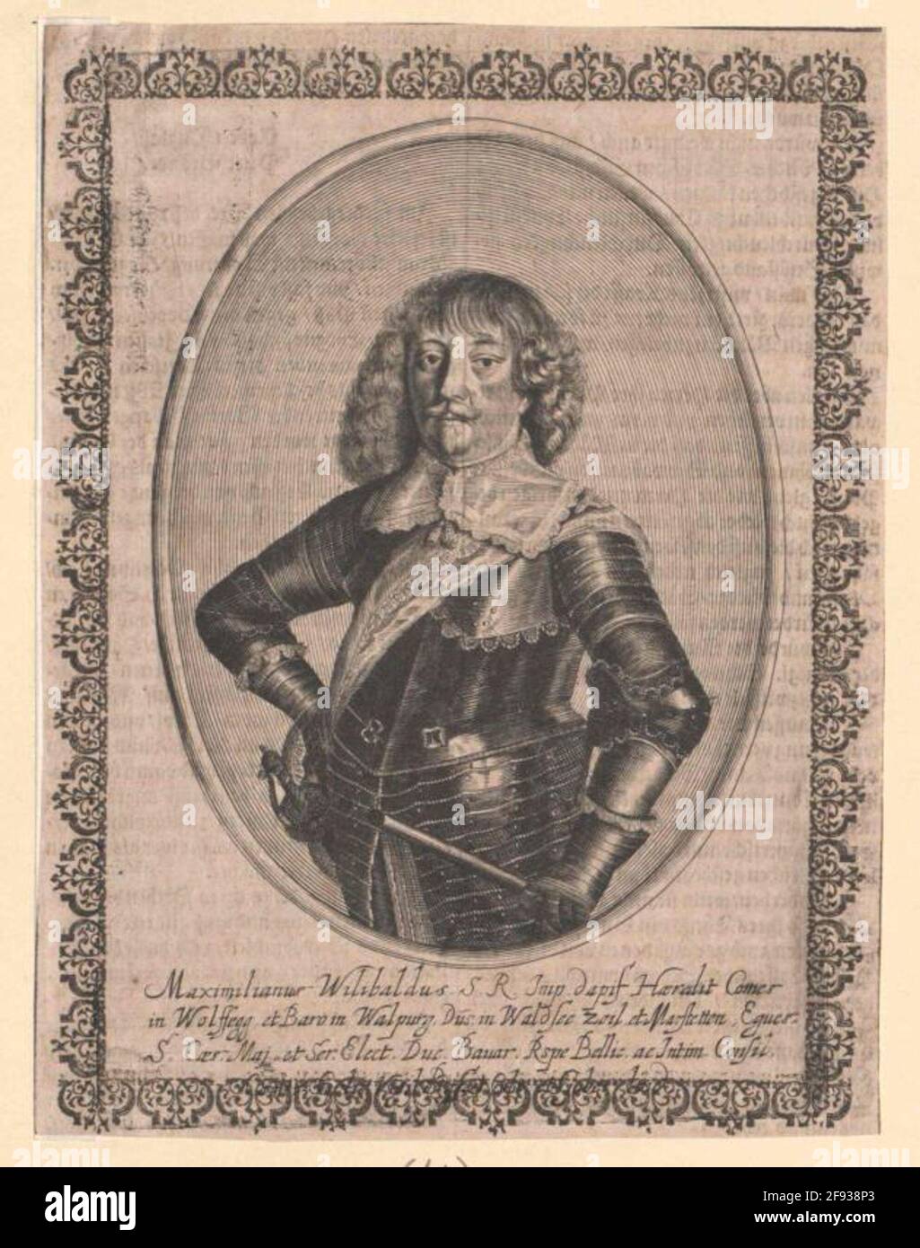 Waldburg-Wolfegg-Waldsee, Maximilian Willibald Graf. Stockfoto