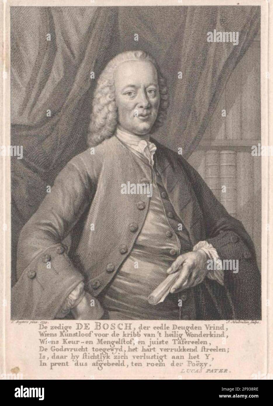 Bosch, Bernardus de. Stockfoto