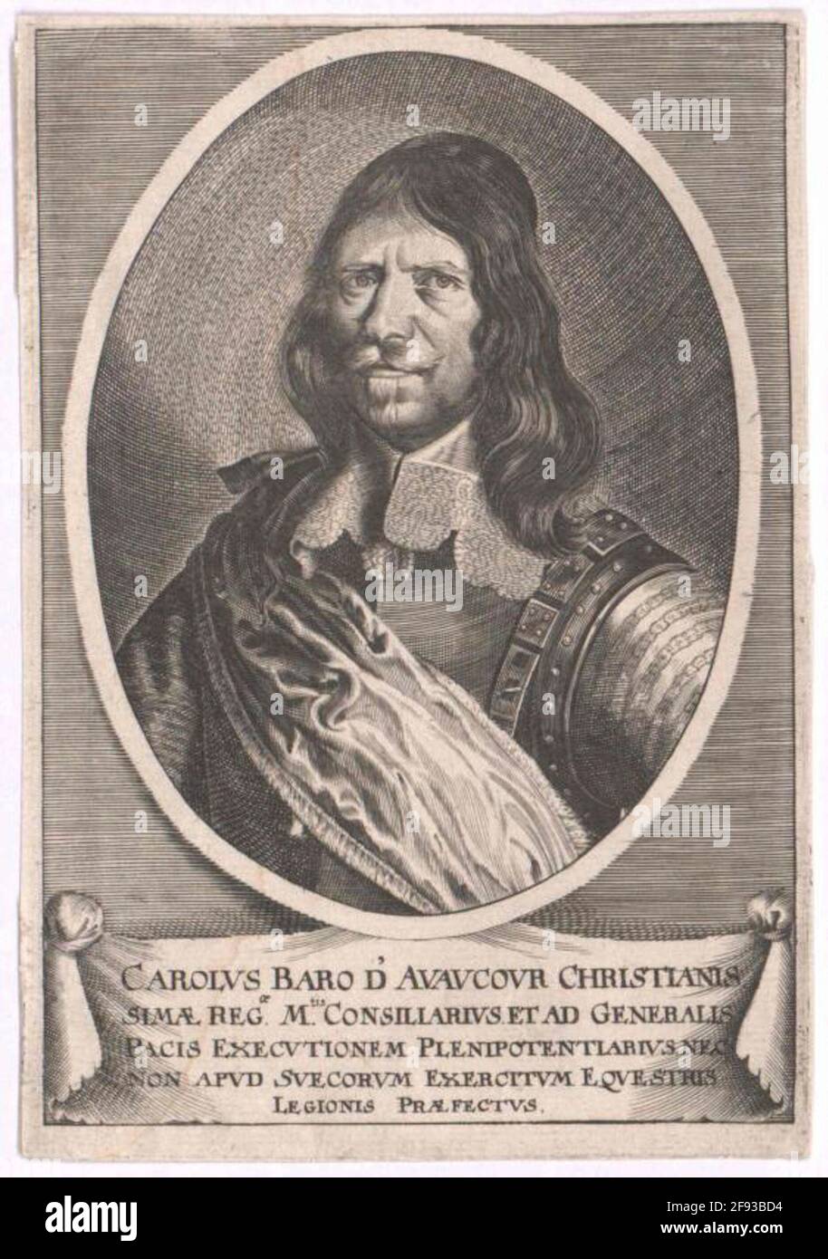 Dubois, Baron d'Avaugour, Charles . Stockfoto