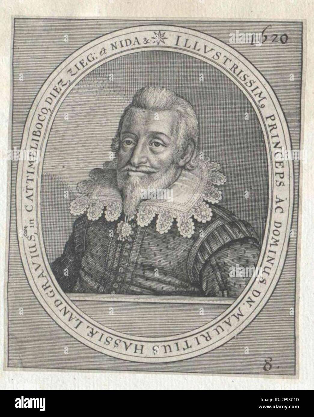 Moritz der Scholar, Landgraf von Hessen-Kassel. Stockfoto