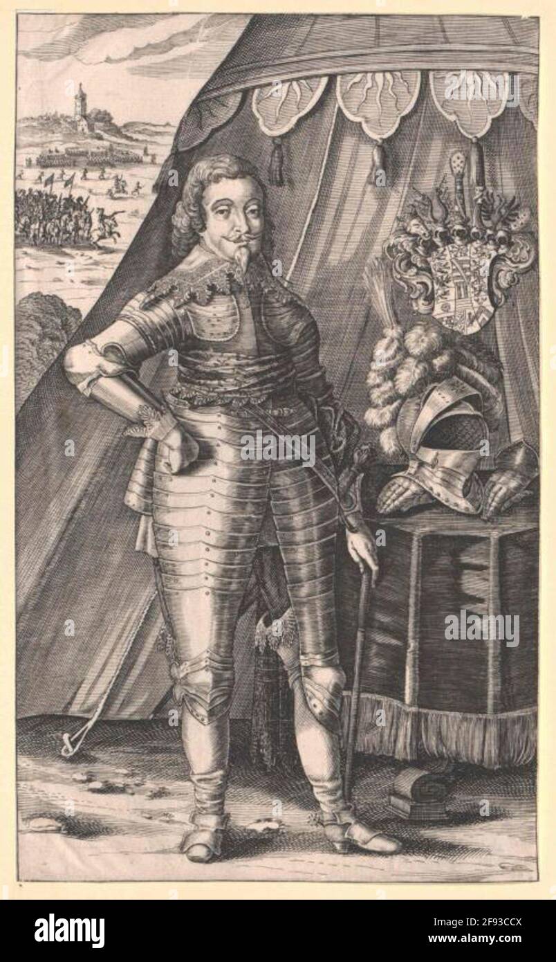 Friedrich, Prinz von Sachsen-Weimar. Stockfoto