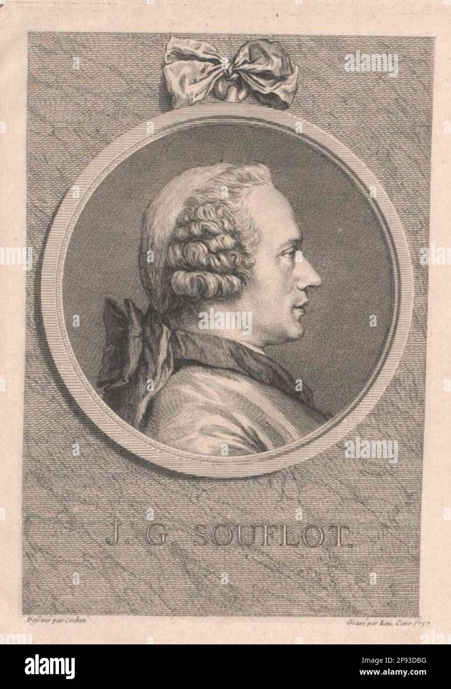 Soufflot, Jacques Germaine . Stockfoto