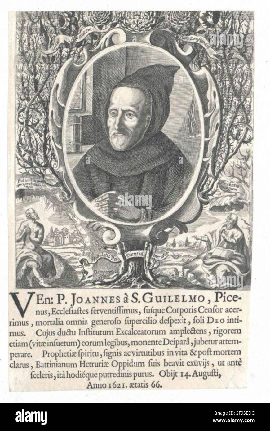 Giovanni di San Guglielmo. Stockfoto