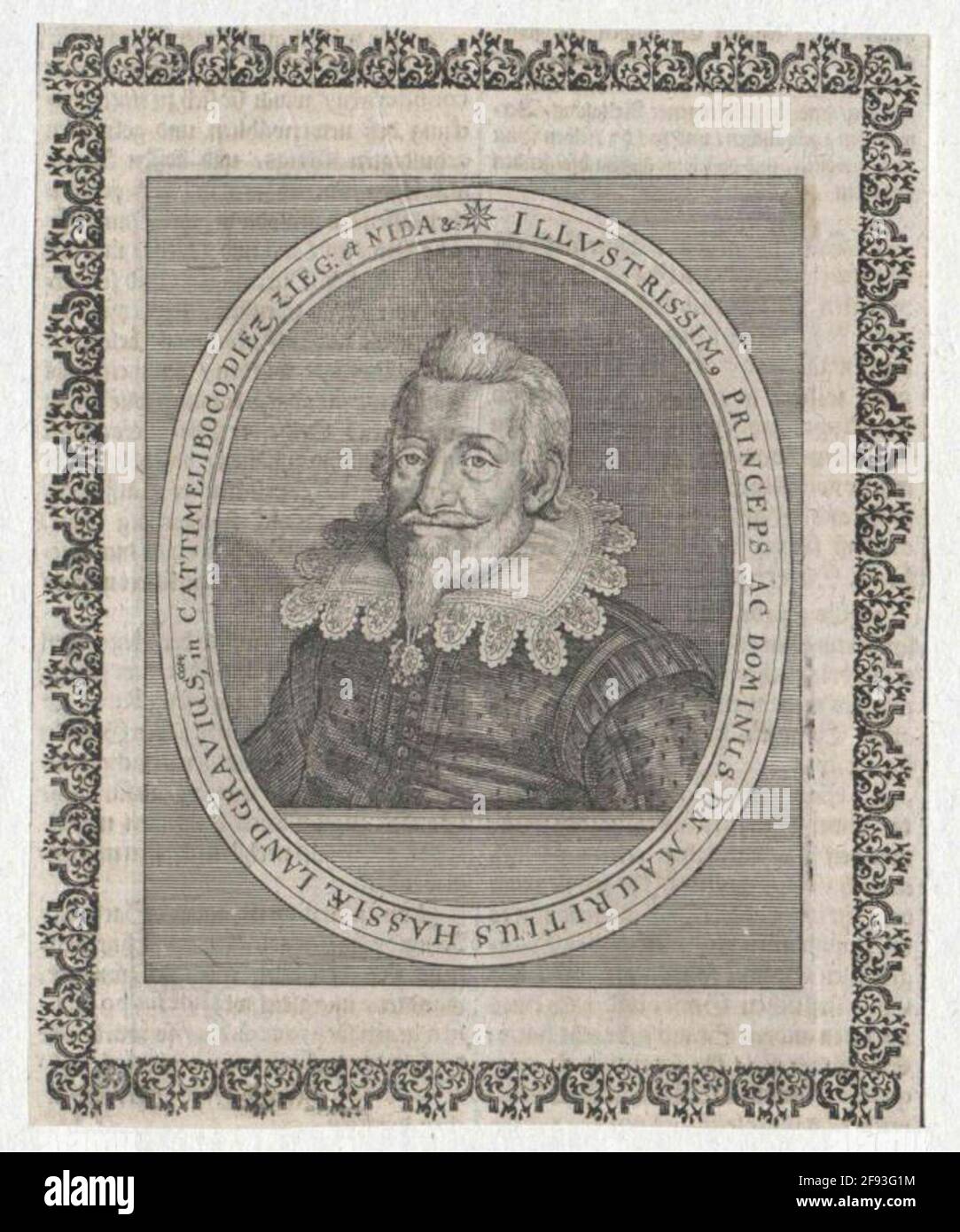 Moritz der Scholar, Landgraf von Hessen-Kassel. Stockfoto