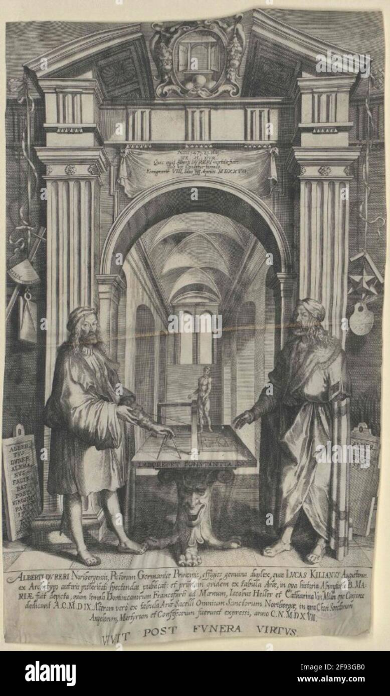 Dürer, Albrecht Stecher: Kilian, LucasDation: 1594/1637 Stockfoto
