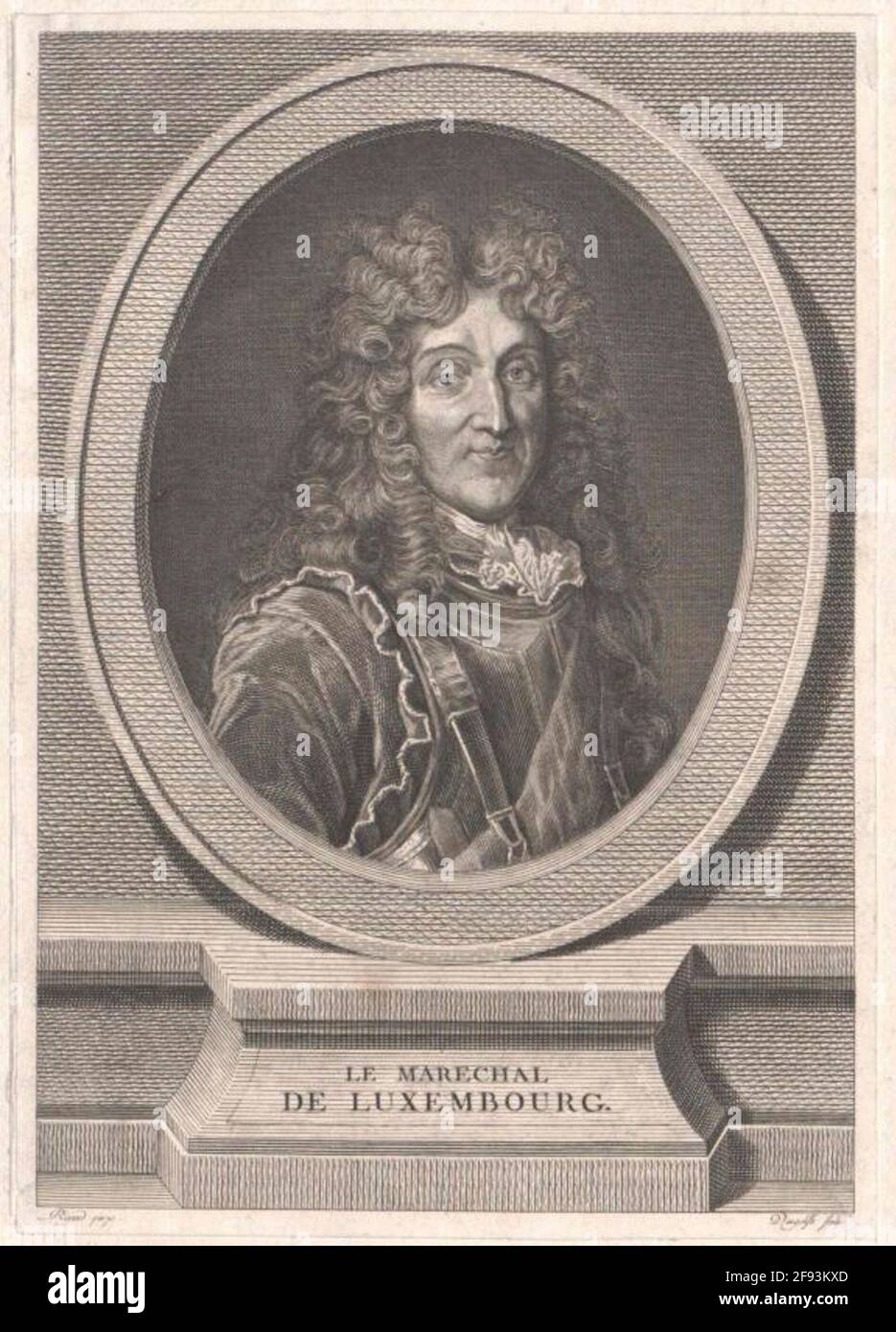 Luxemburg, François Henri de Montmorency-Bouteville Duc de. Stockfoto