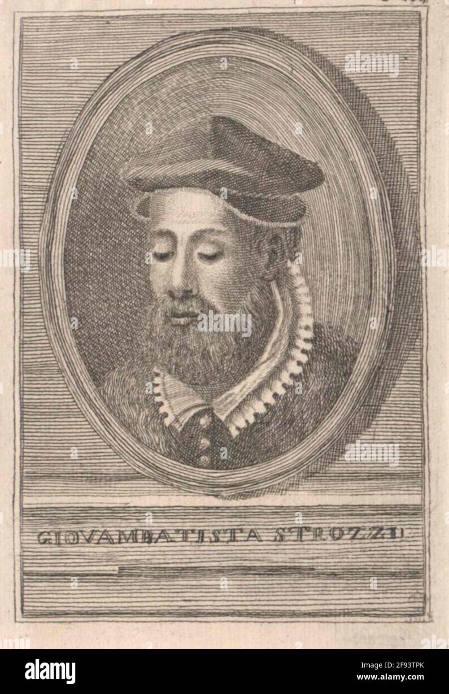 Strozzi, Giambattista. Stockfoto