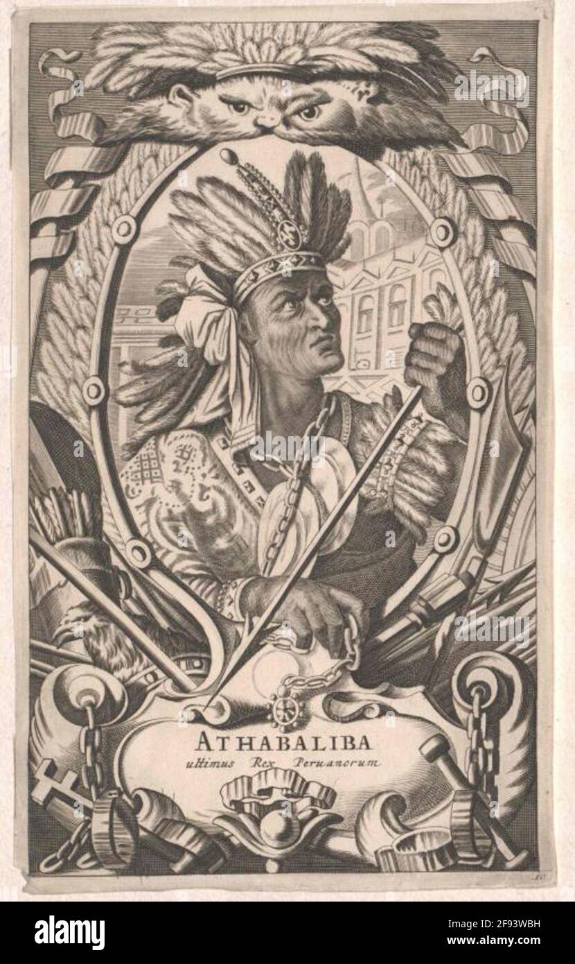 Atahualpa . Stockfoto
