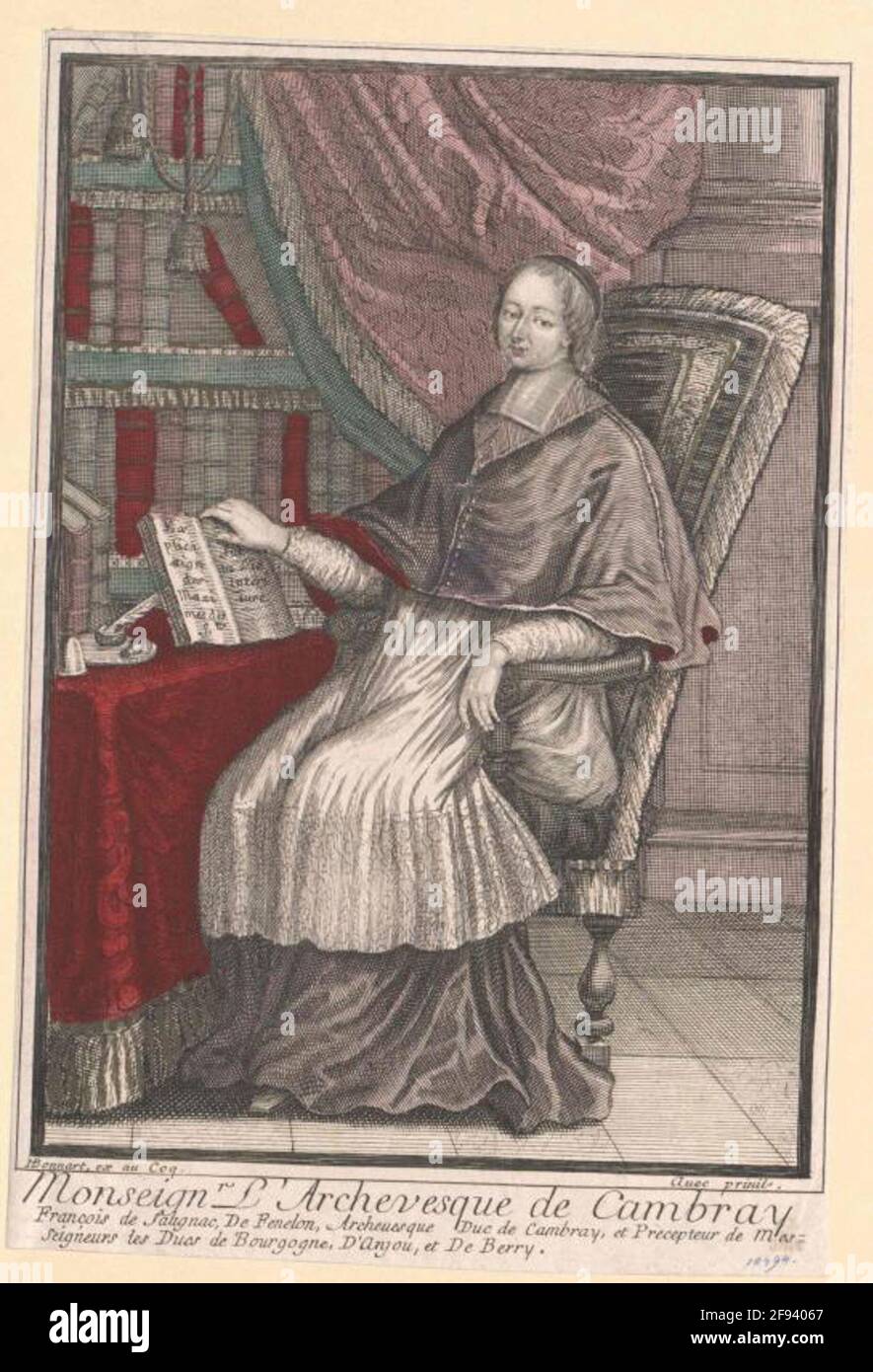 Félon, François de Salignac de la Mothe. Stockfoto