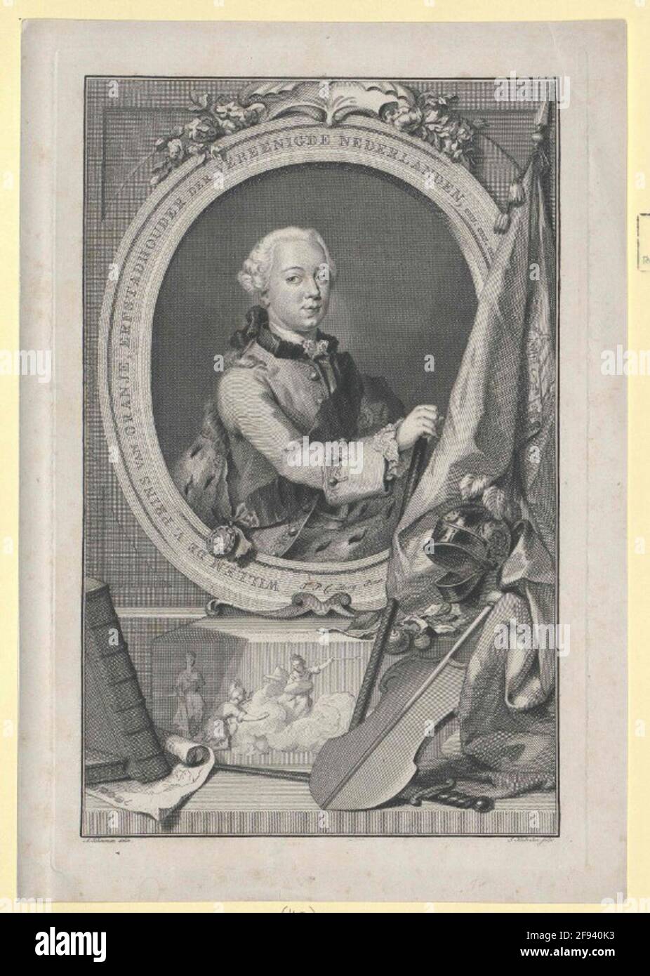 Wilhelm V., Fürst von Orania-Nassau. Stockfoto