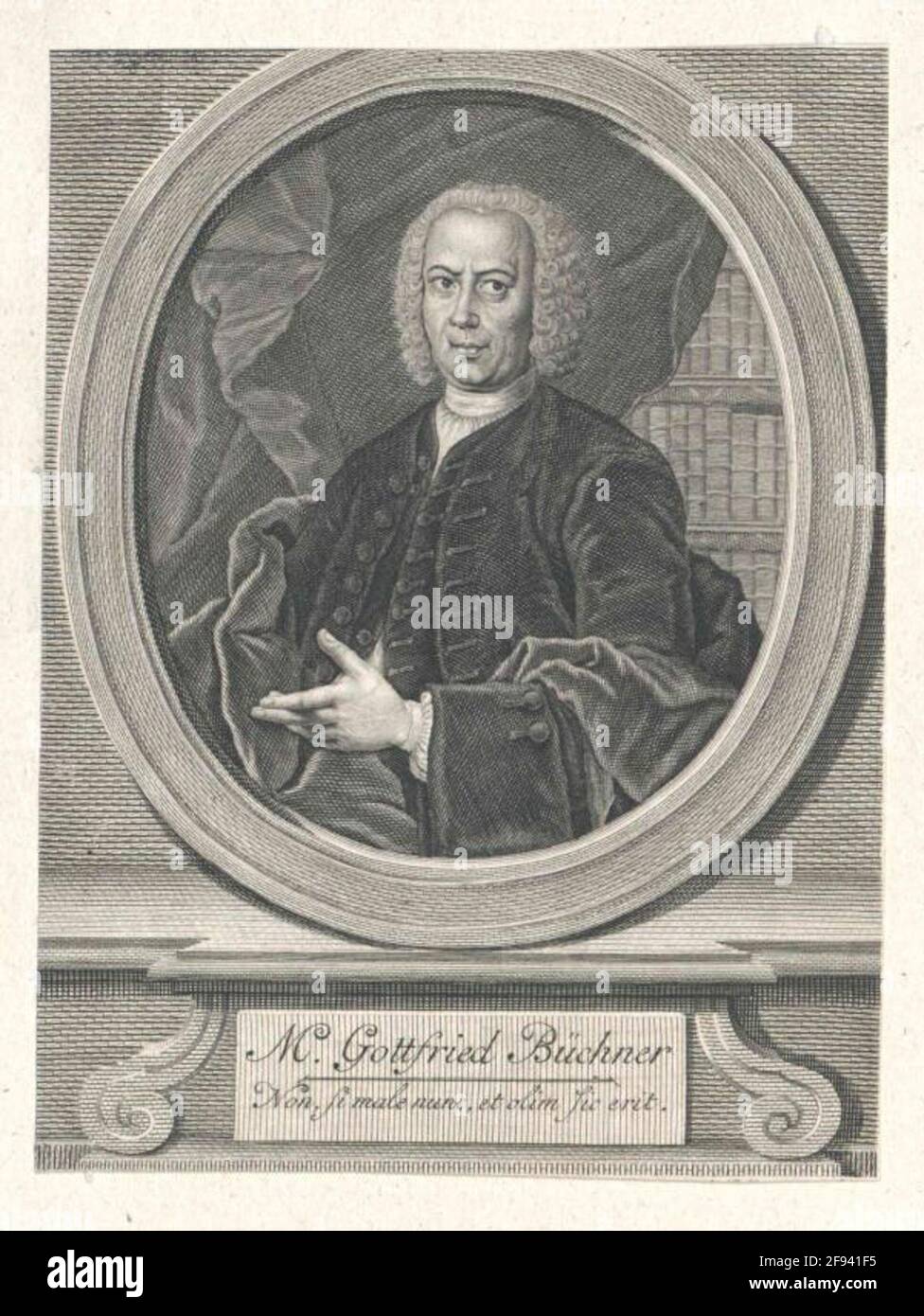 Büchner, Gottfried. Stockfoto