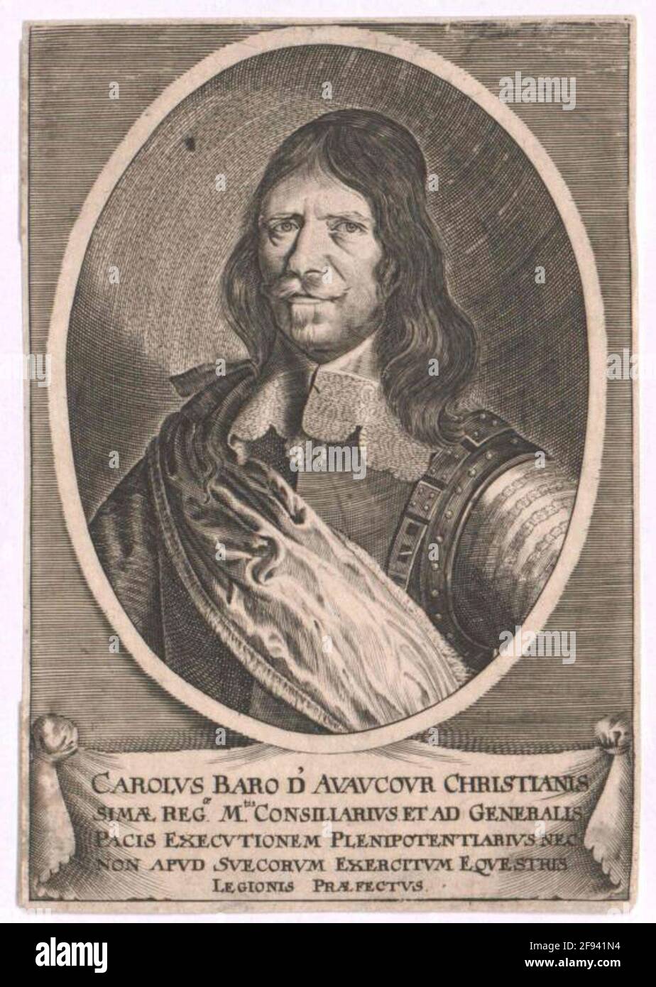 Dubois, Baron d'Avaugour, Charles . Stockfoto