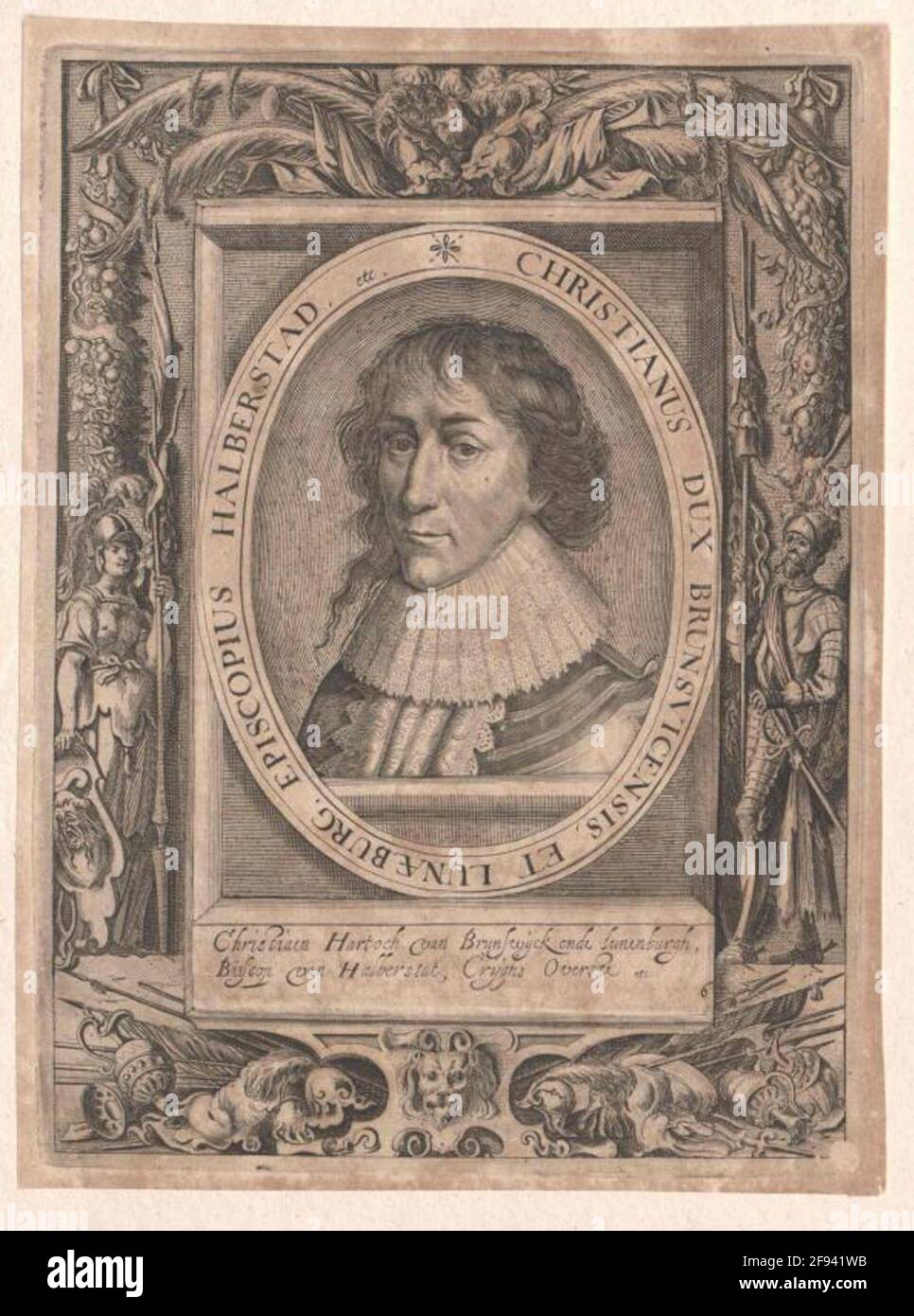 Christian, Herzog von Braunschweig-Wolfenbüttel. Stockfoto