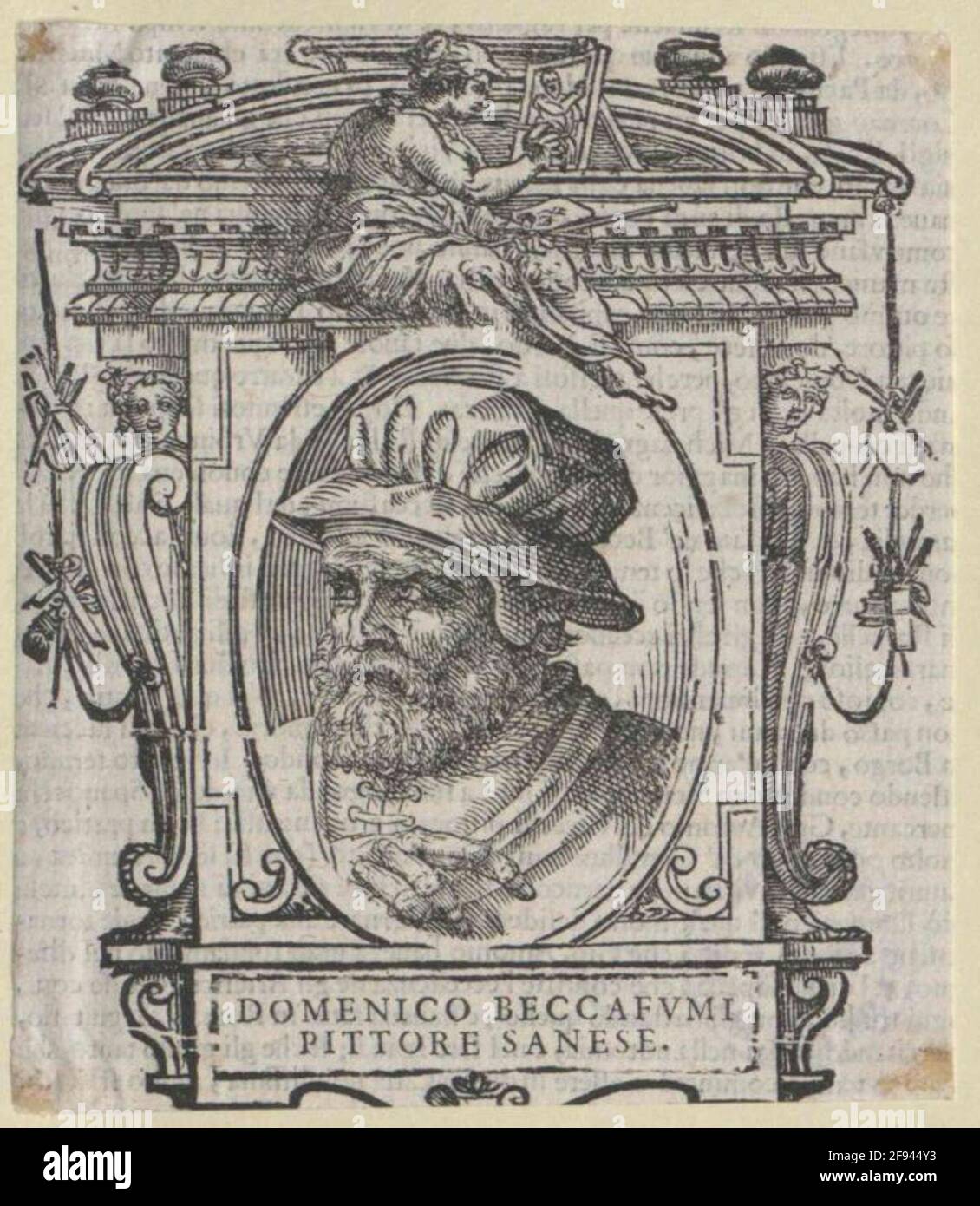 Beccafumi, Domenico . Stockfoto