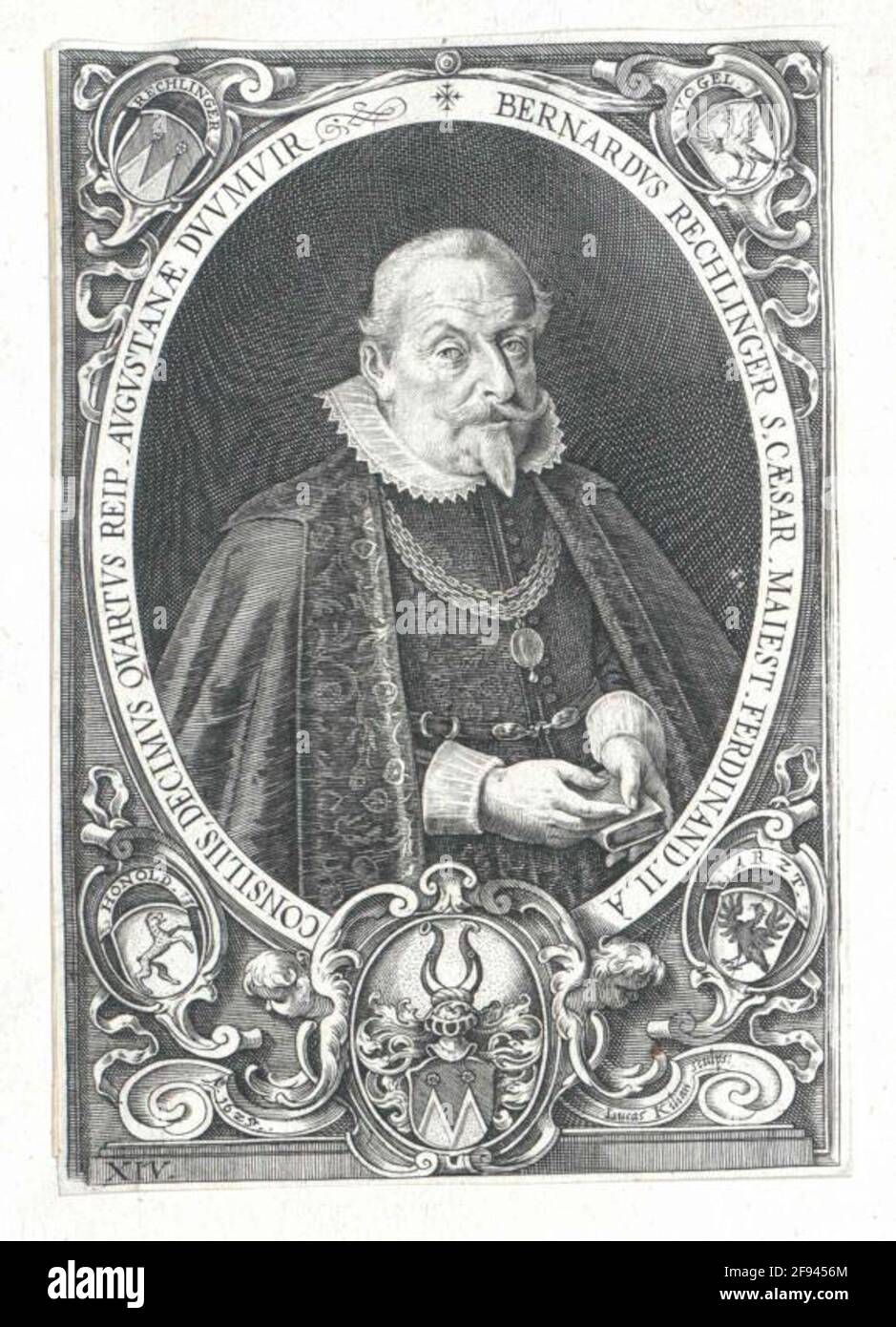 REHLINGEN, BERNHARD VON. Stockfoto