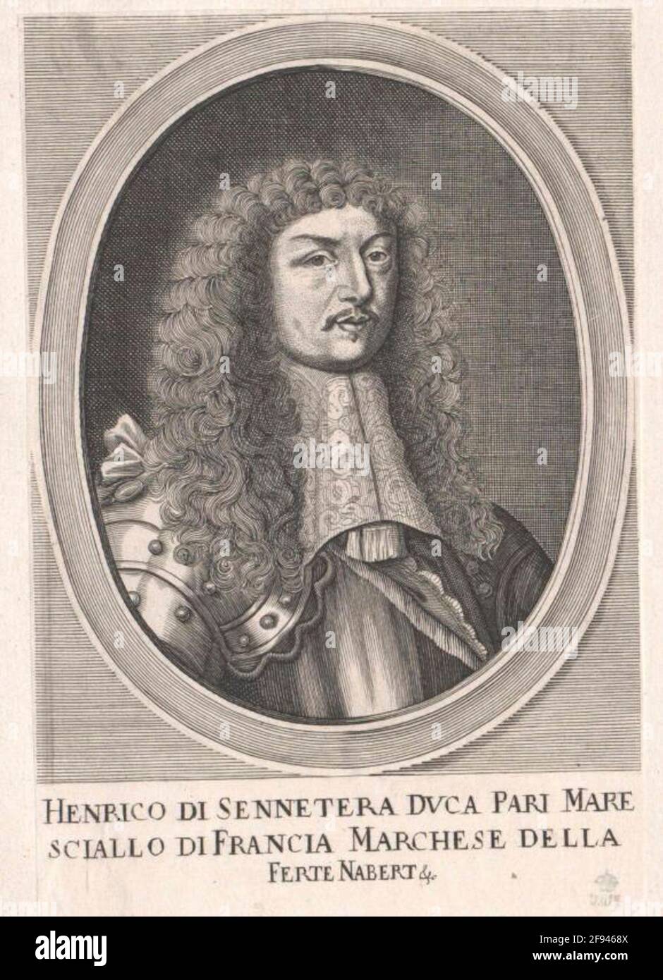 Senneterre, Duc de la Ferté-Senneterre, Henri de. Stockfoto