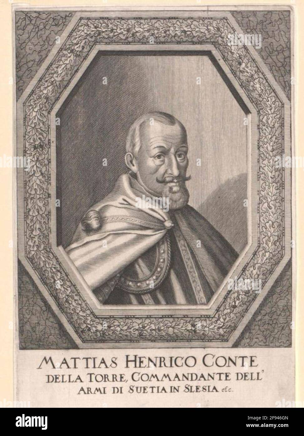 Thurn-Valsassina, Matthias Graf. Stockfoto