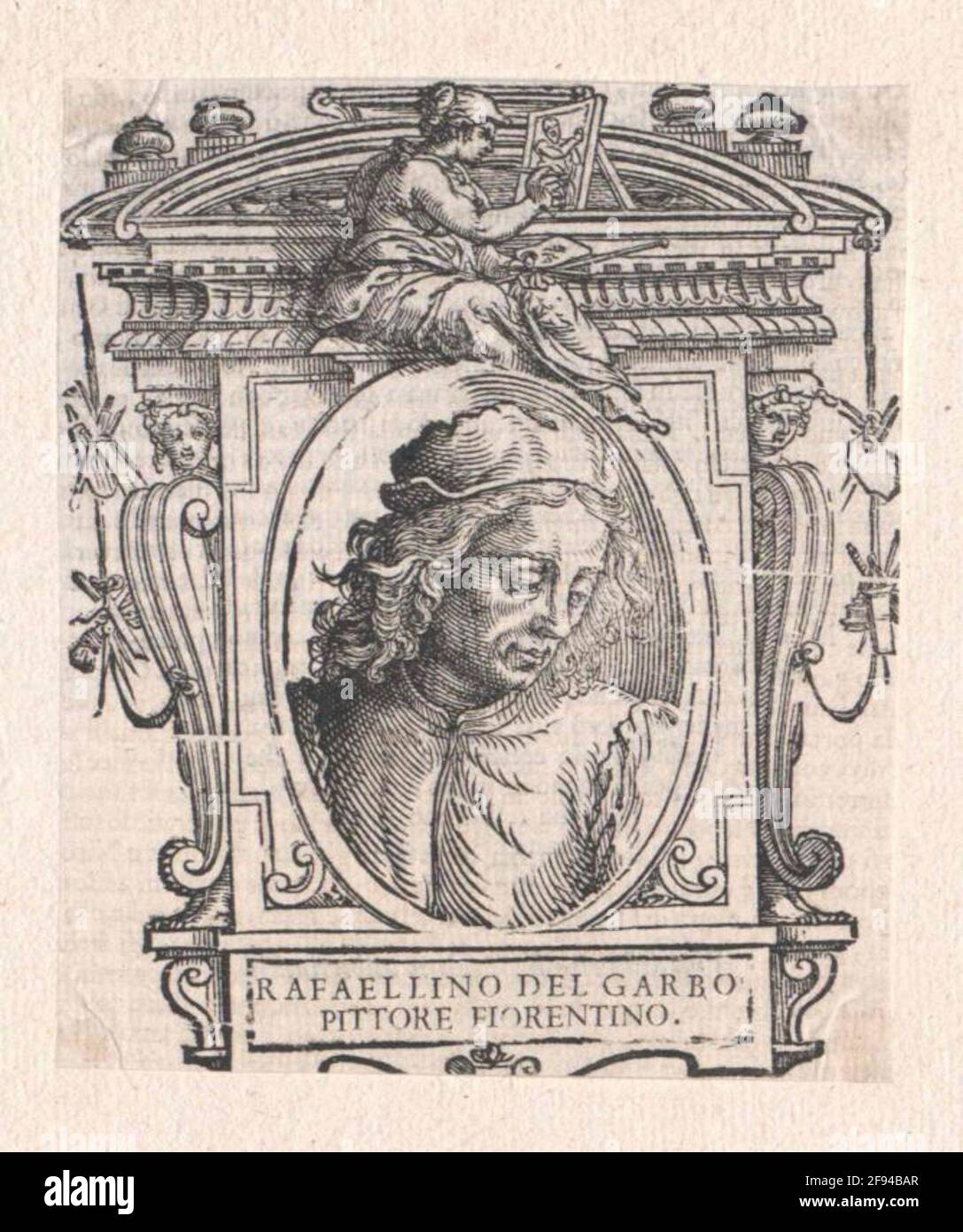 Garbo, Rafaellino del. Stockfoto