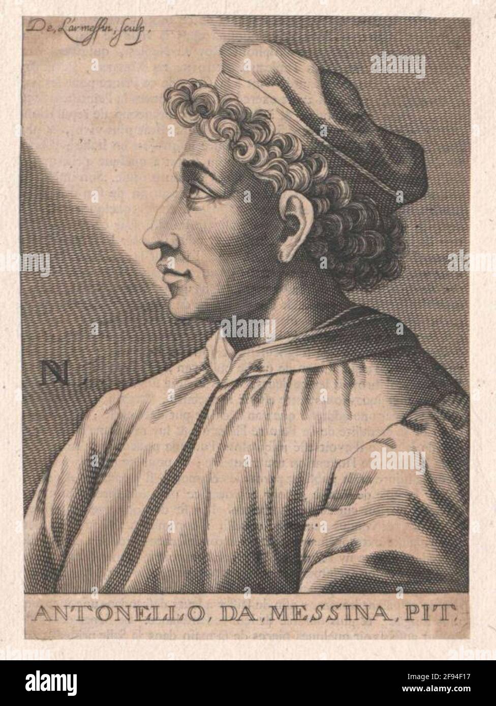 Antonello da Messina. Stockfoto