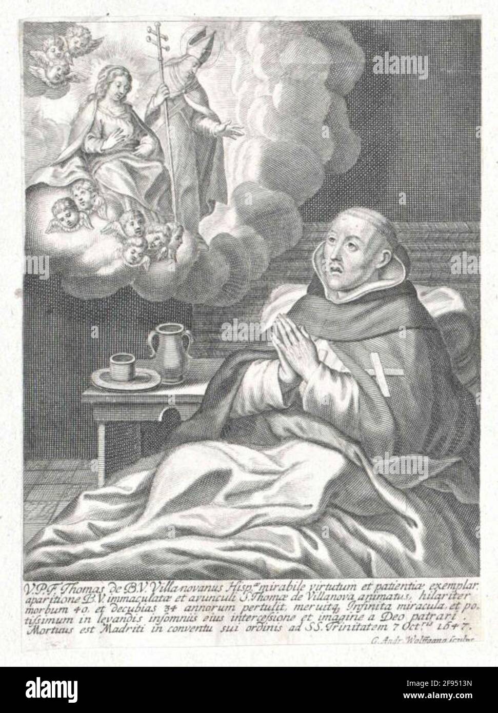 Tomas de la Virgin. Stockfoto