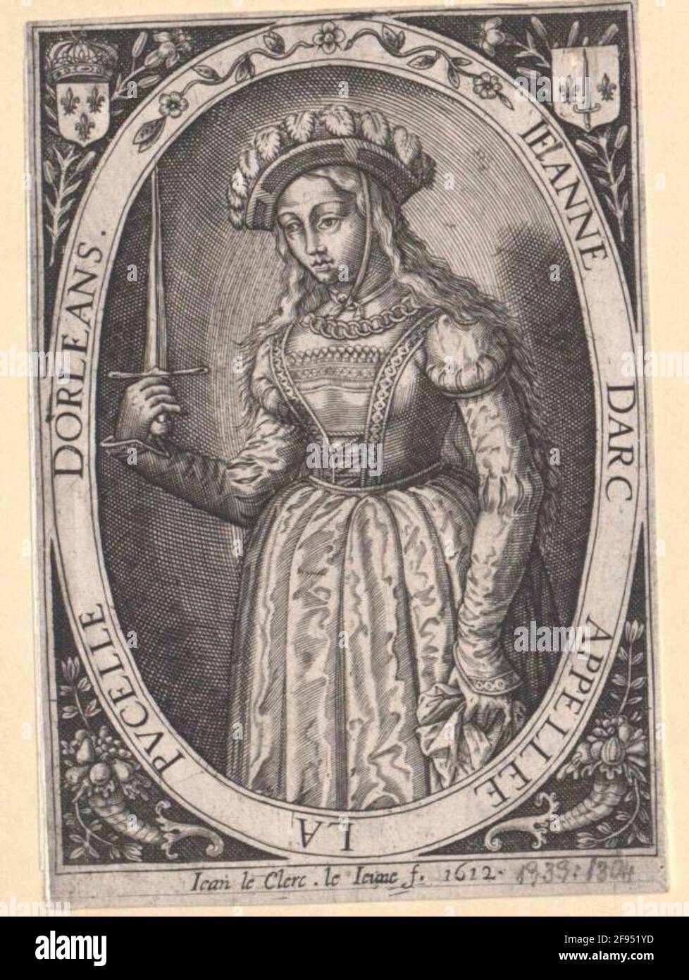Arc, Jeanne d '. Stockfoto