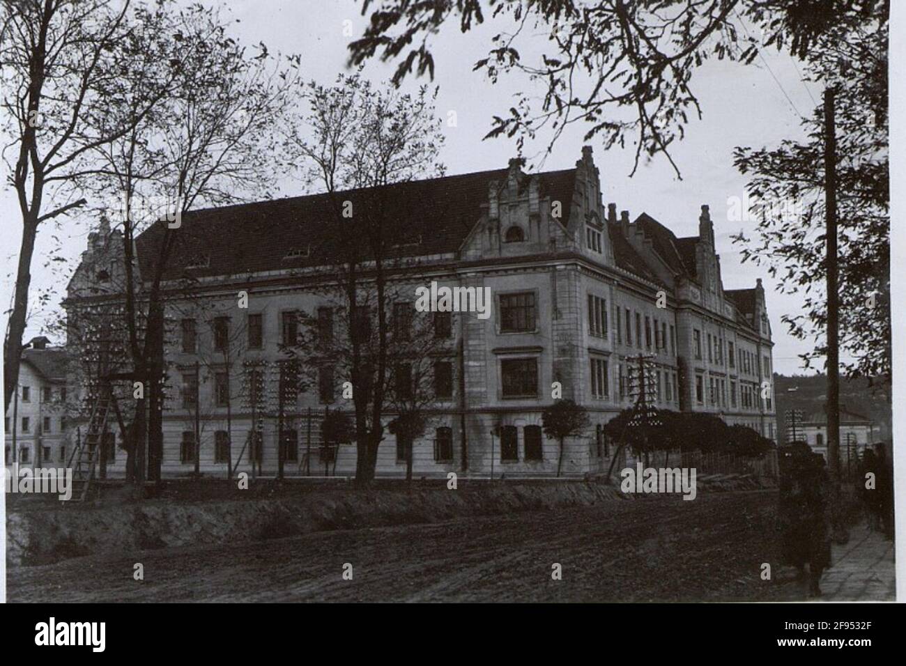 Czortkow, Gerichtsgebäude jetzt AOK. Stockfoto