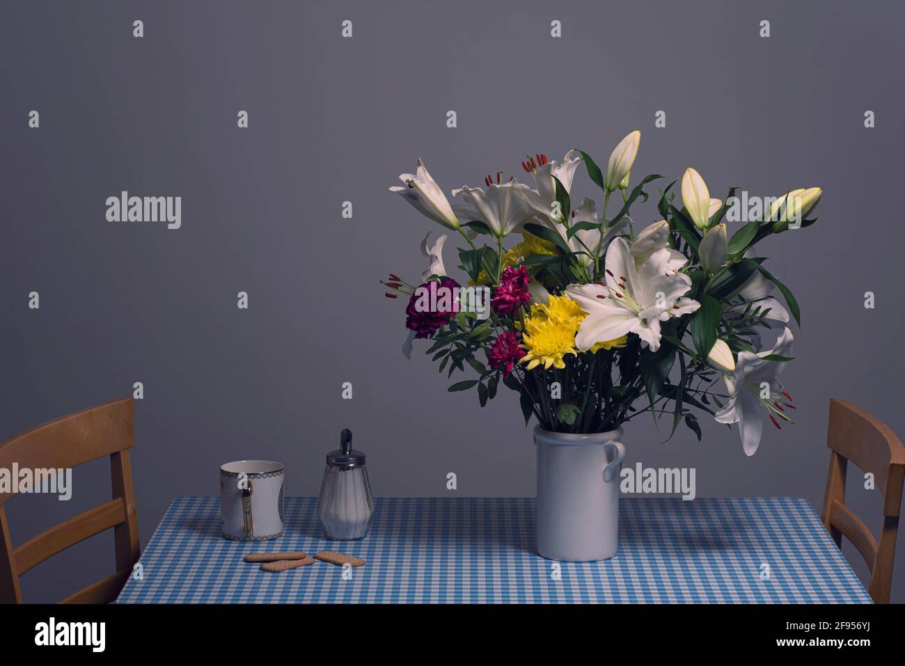 Nostalgische Küchenartikel traumhaft Stockfoto