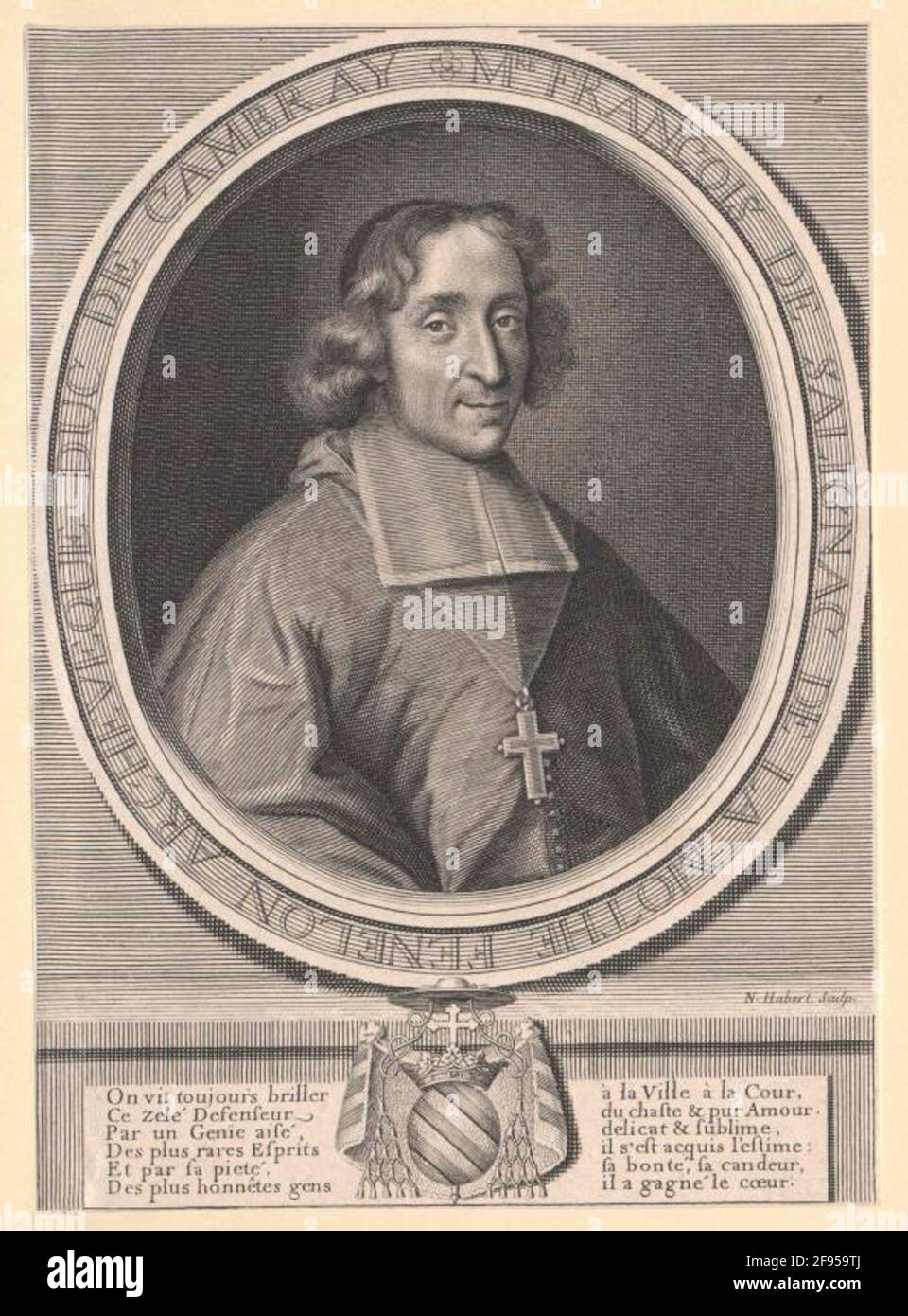 Félon, François de Salignac de la Mothe. Stockfoto